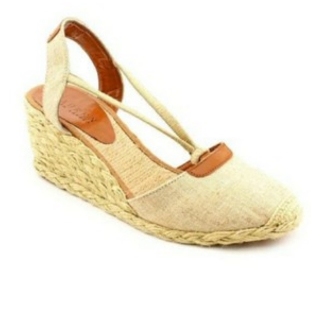 Ralph Lauren Chaps espadrilles wedges